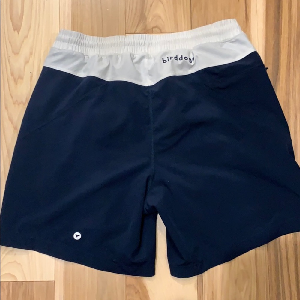 Navy blue briddog shorts